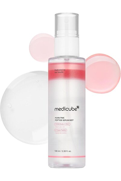 Medicube PDRN Pink Peptide Spray Serum I Pink Glass Glow Serum Mist for Moist...