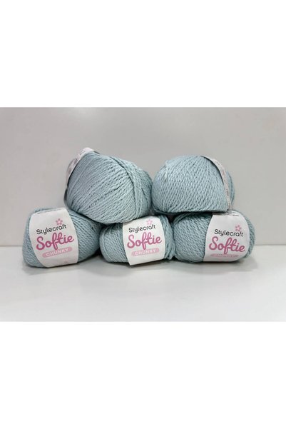 Staylecraft 500gr İhraç Fazlası %20 Yün Buklet El Örgü İpi - Mavi