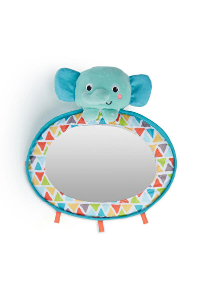 Bright Starts Toy mirror for car - elephant - 0 months+