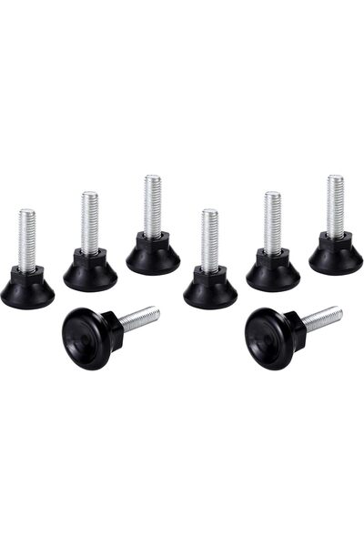 Generic M10 Leveling Feet - 4 Piece - Adjustable Furniture Levelers with Thre...