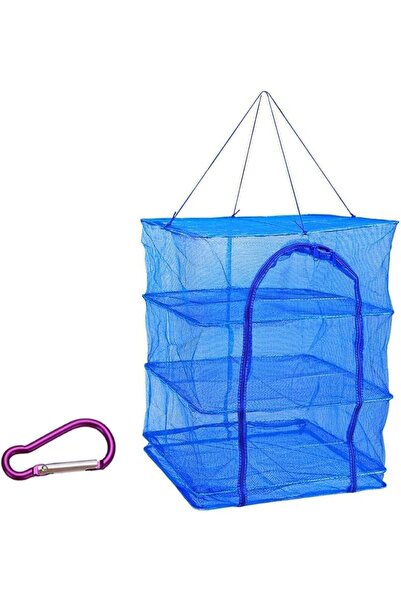 Generic Drying Net Basket Drying Rack Net 3 Layer Dryer Black Mesh Hanging Dr...