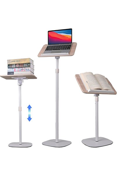 Generic Music Stands Book Stand Floor for Reading Adjustable Podium Stand, Co...