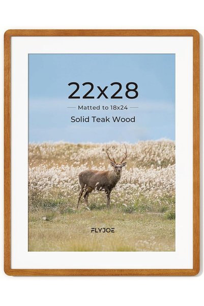 Generic 8x10 Picture Frame, Display Pictures 5x7 with Mat or 8x10 Without Mat...
