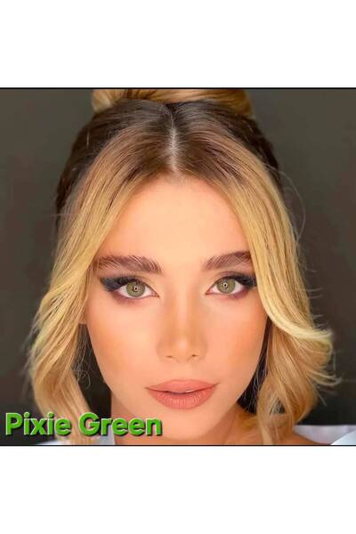 Satfinder PIXSIE GREEN 12 ay kullanım süreli 1 yıllık Solüsyon Ve Lens Kabı H...