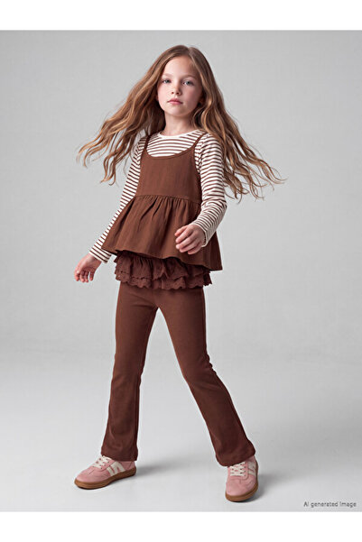 LC Waikiki Esvab • Modern & Stylish Girls' Spanish Flared Leggings