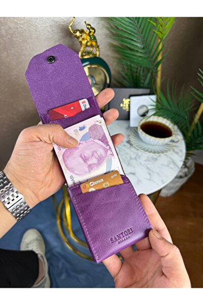 Viral luciano hakiki deri unisex cüzdan 216