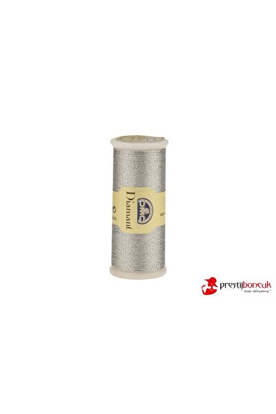 Dmc Diamant ručni vez sa šljokicama - Tamno srebrna - D415