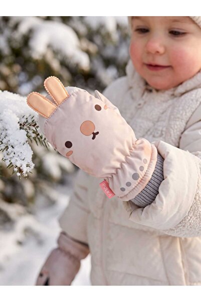 Aware Time Kitti 1-4 Years Old Girls' Fleece-Lined Snow Ski Gloves