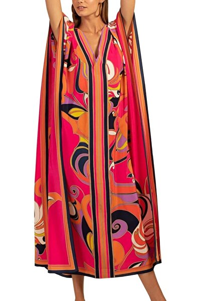 YouKD Women's Long Kaftan Maxi Dress Boho Swimsuit Beach Cover Up Robes One S...