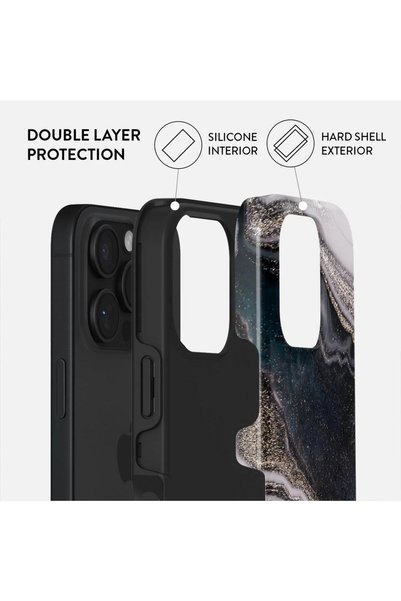 Generic Brand Burga Husa Dual Layer Magic Night iPhone 16 Pro compatibil iPho...