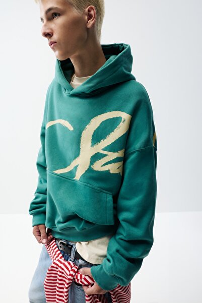 Pull & Bear STWD kapüşonlu sweatshirt