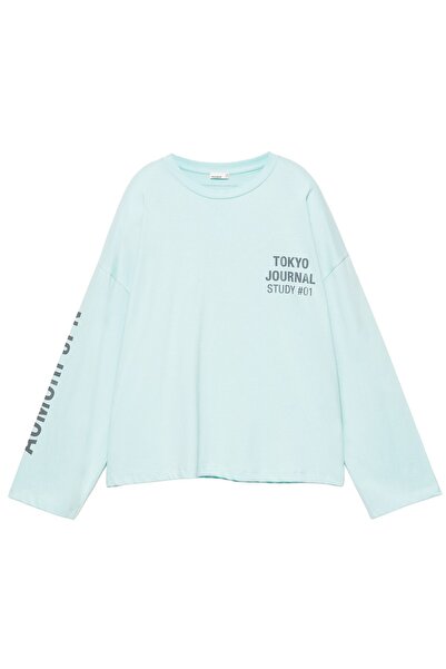 Pull & Bear Tokyo grafik oversize tişört