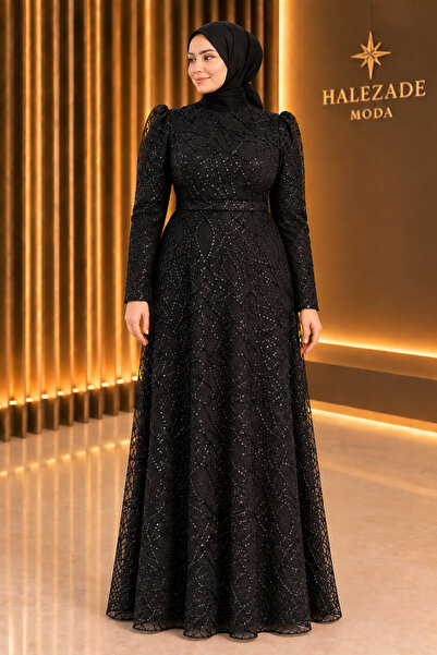 Halezademoda PARILTI ABİYE