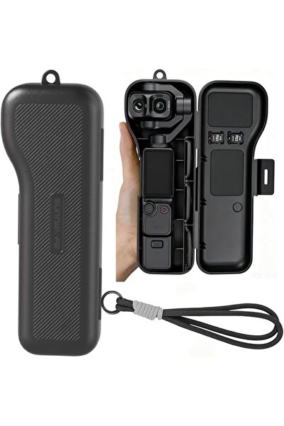 XICEN حافظة صلبة لكاميرا DJI Osmo Pocket 4P وملحقات الفلاتر باللون الأسود |  ...