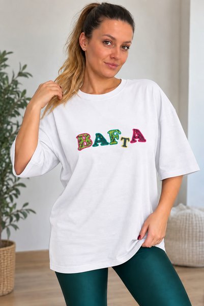 Bafa Tricou oversize brodat