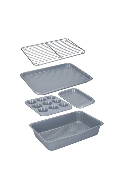 masterclass 5-piece bakeware set, carbon steel -