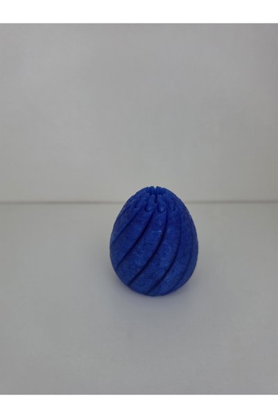 Generic Brand Jucarie Fidget antistres Ou transformabil, imprimata 3D, albastru