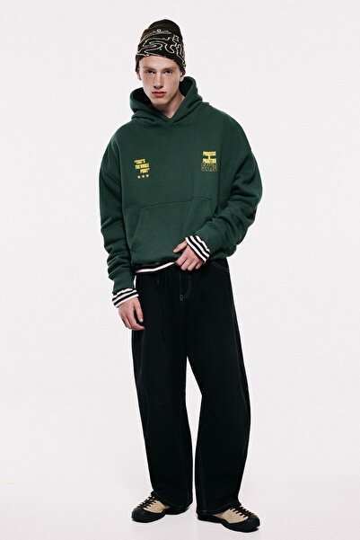 Pull & Bear STWD kapüşonlu sweatshirt