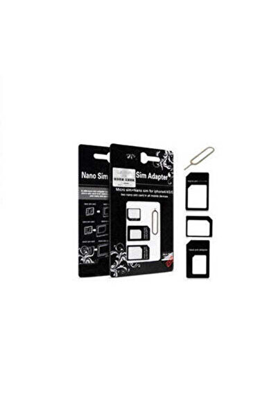 OEM SIM Adapter 3-in-1: Nano SIM, Micro SIM, Standard SIM - Standard