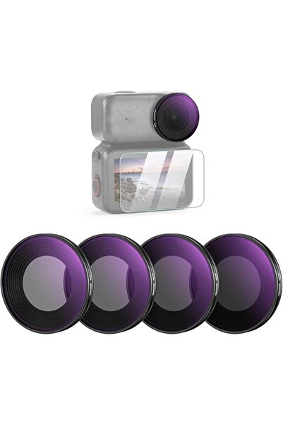 NEEWER مجموعة فلاتر ND/PL متوافقة مع DJI Osmo Nano (ND8/PL+ND16/PL+ND32/PL+ND...