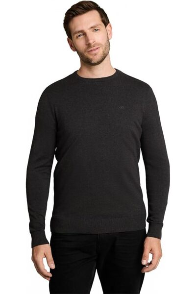 Tom Tailor Men's Strickpullover mit Crewneck Basic knitted jumper (pack of 1)