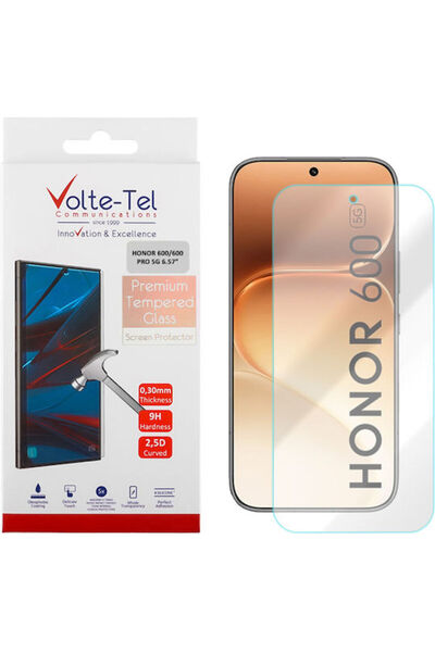 Volte-Tel 2.5D 0.3mm Πλήρους Συγκόλλησης Σκληρυμένο Γυαλί (Honor 600) 600/600
