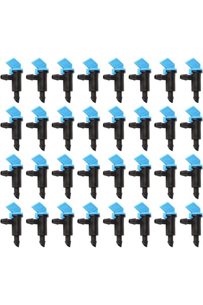 Generic 2 GPH Drip Irrigation Emitters, SYOSI 100 Pcs 8L/H Garden Flag Irriga...