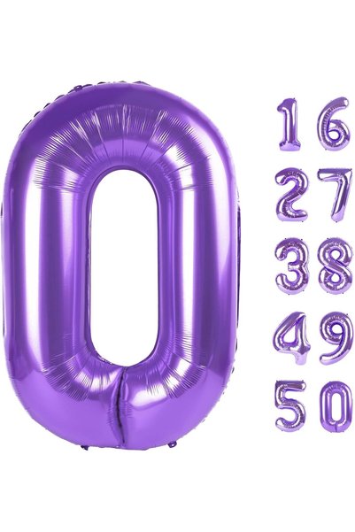 Generic Balloons Number 2, 40 Inches Hot Pink for Graduation Decor