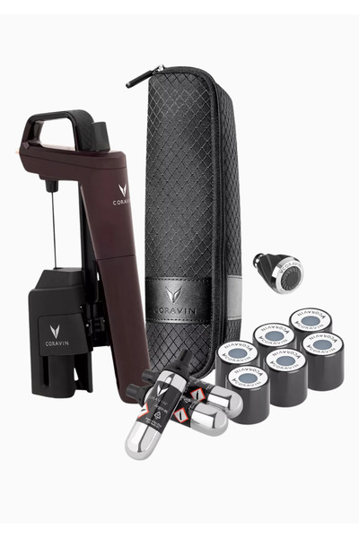 Coravin Timeless Argon Kapsüllü Şarap Koruma ve Servis Seti
