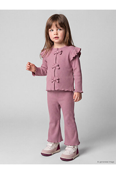 LC Waikiki Esvab • Modern & Distinctive Ruffle Detailed Baby Girl Set