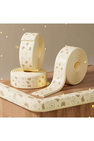 Generic Corner Protectors for Furniture, Soft Silicone Bumper Pads, 2M Widene...