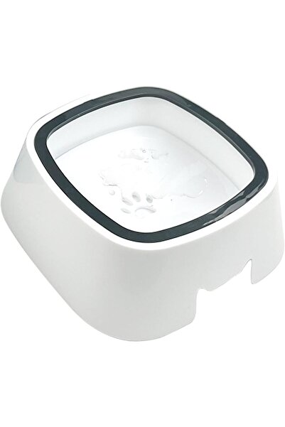 Generic Dog Water Bowl, 35oz/1L No Spill Dog Bowl, Non-Slip Slow Water Feeder...