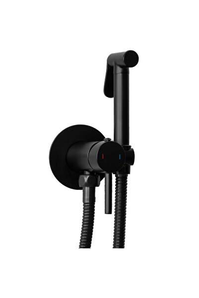 Rea Robinet Pentru Bideu Loop Lungo Negru 9X7X19Cm