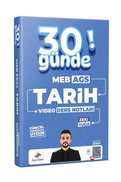 2027 MEB AGS 30 Günde Tarih Video Ders Notları Zeki Tuğa