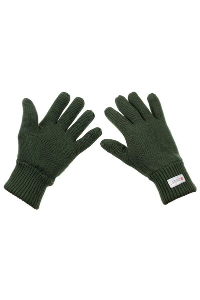 MFH Γάντια Πλεκτά Με Επένδυση Thinsulate Χακί M