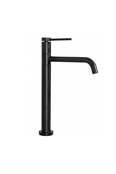 Rea Robinet Pentru Lavoar Lugano Slim High Negru 23X5X34Cm