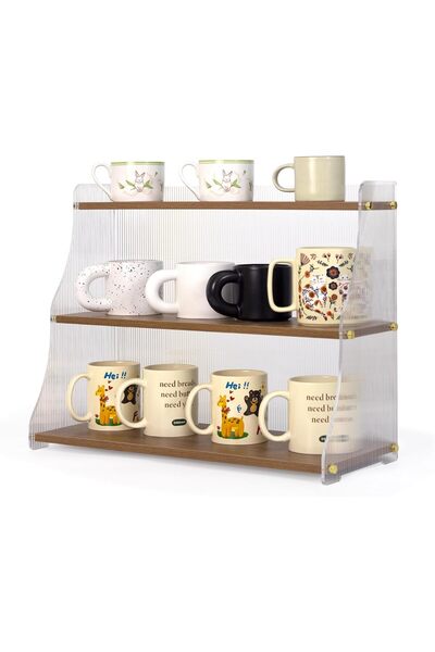 Generic Spice Rack Organizer Countertop Organizer 3Tier Acrylic Seasoning Org...
