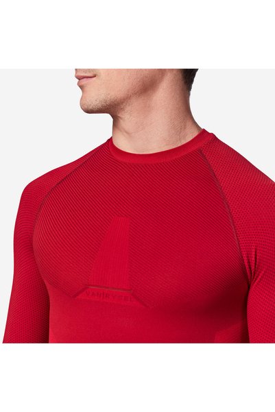 Decathlon Van rysel Uzun Kollu Bisiklet İçliği Kırmızı