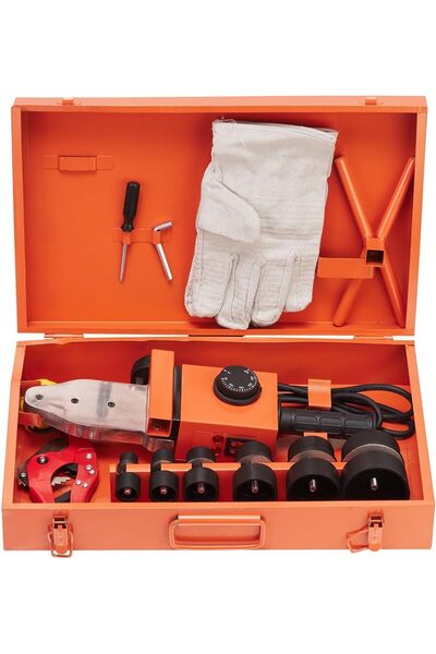 Generic Plastic Pipe Welder with BS Plug - 1500W 300°C - Electric Socket Fusi...
