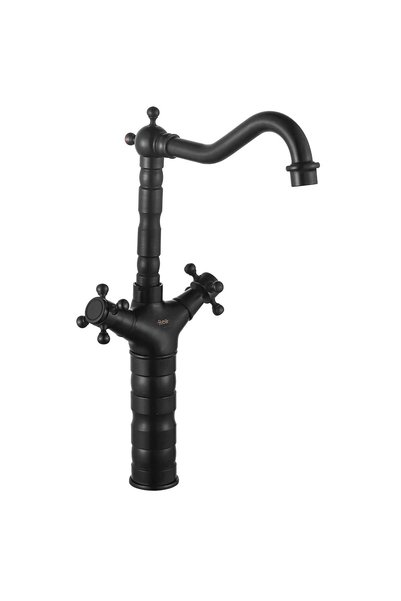 Rea Robinet Pentru Bucătărie Rustico High Negru 23X16X40Cm