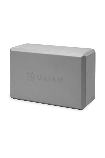 gaiam Cub de spumă pentru yoga gri 61350