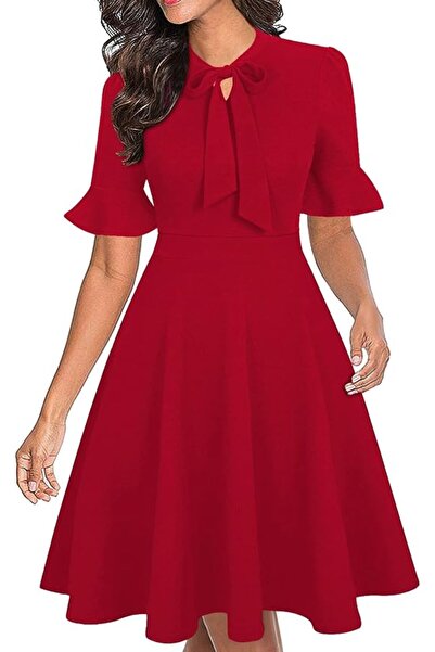 GENERAL Women Summer Floral Ruffle Sleeve Wear to Work Church Wedding Guest P...