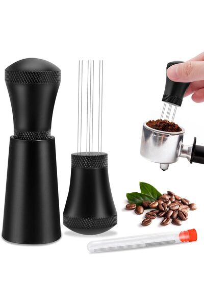 Generic WDT Espresso Distribution Tool, 0.35mm 7 Needles Espresso Coffee Stir...