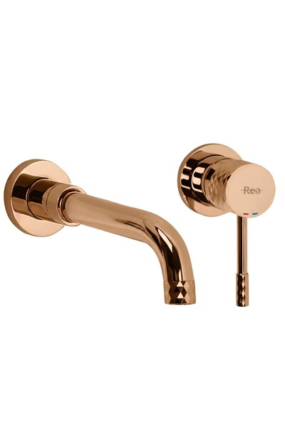Rea Robinet Pentru Lavoar Încastrat Lungo + Box Cupru 19X22,5X12Cm