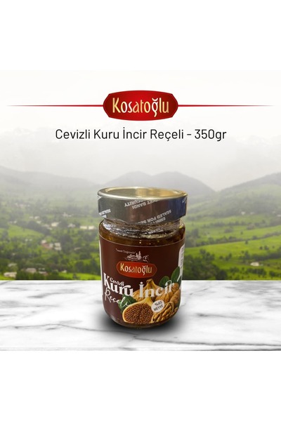 Cevizli Kuru İncir Reçeli - 350 gr