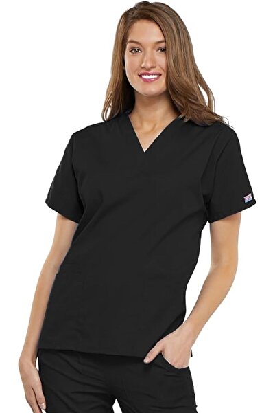 Cherokee WW Originals Womens Scrub Tops V-Neck Dolman Sleeve 3 Pockets