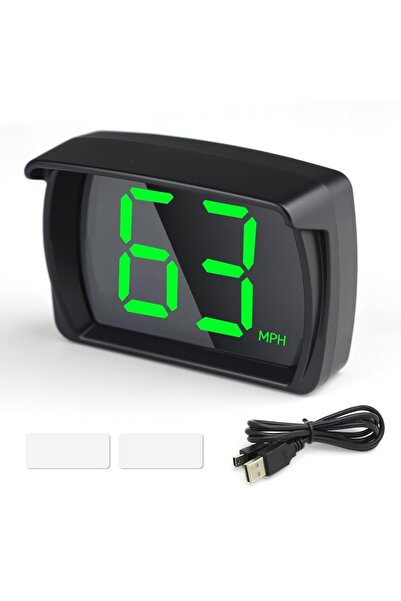 Generic Digital Speed Meter, Digital Gps Speedometer Mph Real-Time Hud Speed ...