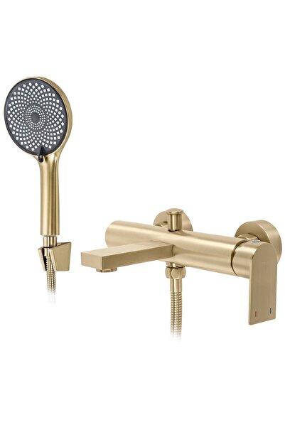 Rea Robinet Pentru Cadă Hunter Auriu Periat 22,5X15X6Cm