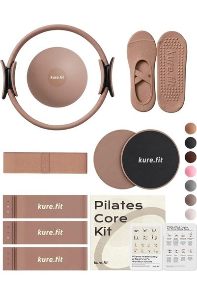 GENERAL Home Pilates Essentials Kit for Women مجموعة بيلاتس | Pilates Ring, M...