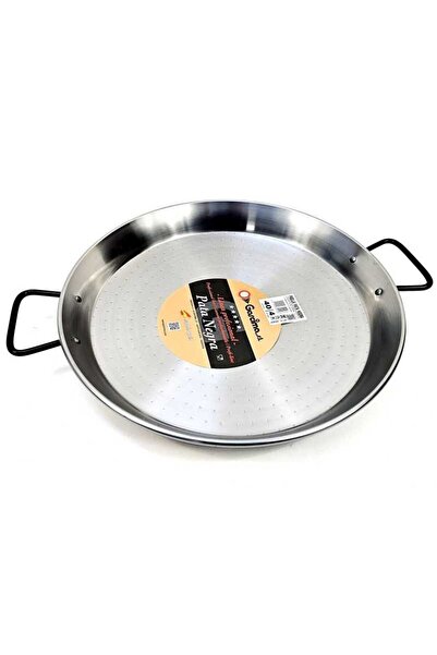 Garcima Tigaie profesională valenciană pentru paella, din oțel lustruit extra...